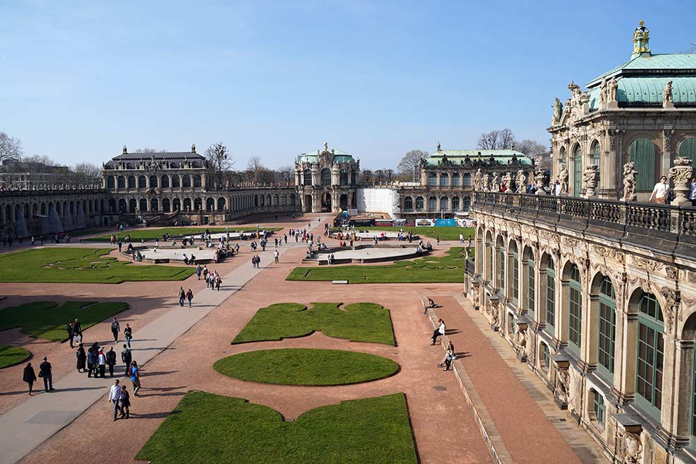 Innenhof vom Zwinger